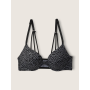 Бюстгальтер PINK Wear Everywhere Push-Up Bra Black Pink