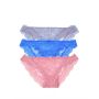 Набір трусиків 3-Pack Dream Angels Lace Cheekini Panties Mix