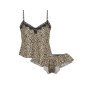 Піжама сатинова Tease Satin Lace Trim Cami Flutter Shorts Set Leo VS