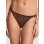 Трусики Logo Mesh Strapy Cheeky Panty Ganache VS