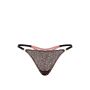 Трусики Tease Lace Mesh String Thong Panty Royal Pink