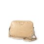 Сумка The Victoria Top-Zip Crossbody Sand Python