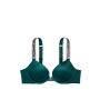 Бюстгальтер Shine Strap Push-Up Bra Deepest Green