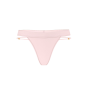 Трусики Logo Cotton Strappy Thong Panty Angel Pink VS