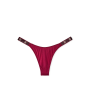 Трусики Shine Strap Thong Panty Campari Red