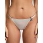 Трусики Very Sexy Starstruck Hardware Adjustable V-String Panty Grey VS