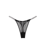 Трусики Sheer Shine Thong Panty Black