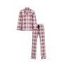 Піжама Flannel Long Pajama Set Print