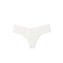 Трусики No-show Thong Panty White Script