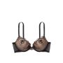 Бюстгальтер Embroidered Push-Up Bra Black