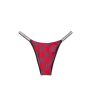 Трусики Very Sexy Shine Strap Brazilian Panty Red Plaid