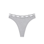 Трусики Logo Cotton High-WaistThong Panty Grey