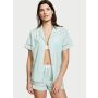 Піжама Striped Short Pajama Set with Lace Trim Stripe Narrow від Victoria's Secret