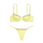 Комплект Very Sexy Logo Embroidery Lined Bra & Thong Panty Citron Glow