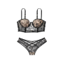 Комплект білизни Very Sexy Floral Embroidered Bustier & Panty