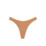 Трусики Mini Logo Cotton High-Leg Thong Panty Beige