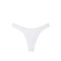 Трусики Mini Logo Cotton High-Leg Thong Panty White