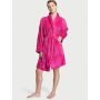 Плюшевий халат Short Cozy Robe Pink M/L