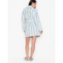 Плюшевий халат Short Cozy Robe Blue M-L