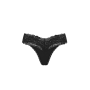 Трусики Wink Lace-Trim Thong Panty Black VS