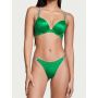 Комплект Shine Strap Push-Up Bra & Thong Panty Verdant Green