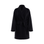 Плюшевий халат Short Cozy Robe Black