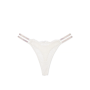 Трусики Double Shine Strap Thong Panty Coconut White