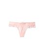 Трусики Micro Lace Inset Thong Panty Purest Pink