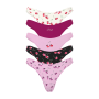 Набір трусиків 5-Pack Logo Cotton Thong Panties Cherries