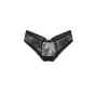 Трусики Very Sexy Lace Heart Hardware Open-Back Cheeky Panty Black