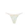 Трусики Dream Angels Lace-Trim V-String Panty Daisy Embroidery White/Ivory