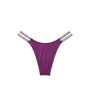 Трусики Double Shine Strap Brazilian Panty Grape Soda