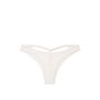 Трусики Shine Chain Strap Brazilian Panty Coconut White