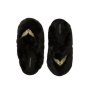 Домашні тапочки Luxe Plush Closed-Toe Slippers Black Angel Wings