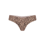Трусики No-show Thong Panty Natural Leopard