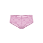 Трусики Bow Lace Mesh Cheeky Panty Pink