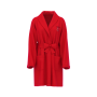 Плюшевий халат Short Cozy Robe Red