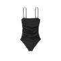 Суцільний купальник Ruched One-Piece Swimsuit Black