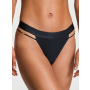 Трусики Logo Cotton Strappy Thong Panty Dark Twilight VS