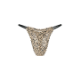 Трусики Lace String Thong Panty Natural Leopard