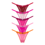 Набір трусиків 5-Pack Lacie String Thong Panties Multi VS