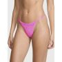 Трусики Lace String Thong Panty Pink