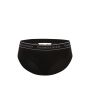 Трусики Logo Cotton Strappy Hiphugger Panty Black