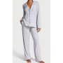 Піжама Modal Long Pajama Set Medium Heather Grey VS