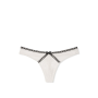 Трусики Heritage Ribbon Slot Thong Panty White