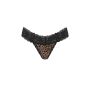 Трусики Wink Lace-Trim Thong Panty Ganache Leopard