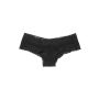 Трусики Lace Waist Cotton Cheeky Black