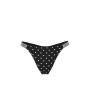 Трусики Shine Strap Brazilian Panty Black Dots