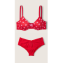 Комплект білизни Wear Everywear Lace Front Push-Up Bra Heart Prink