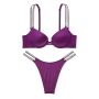 Комплект Very Sexy Double Shine Strap Push-Up Bra & Brazilian Panty Grape Soda